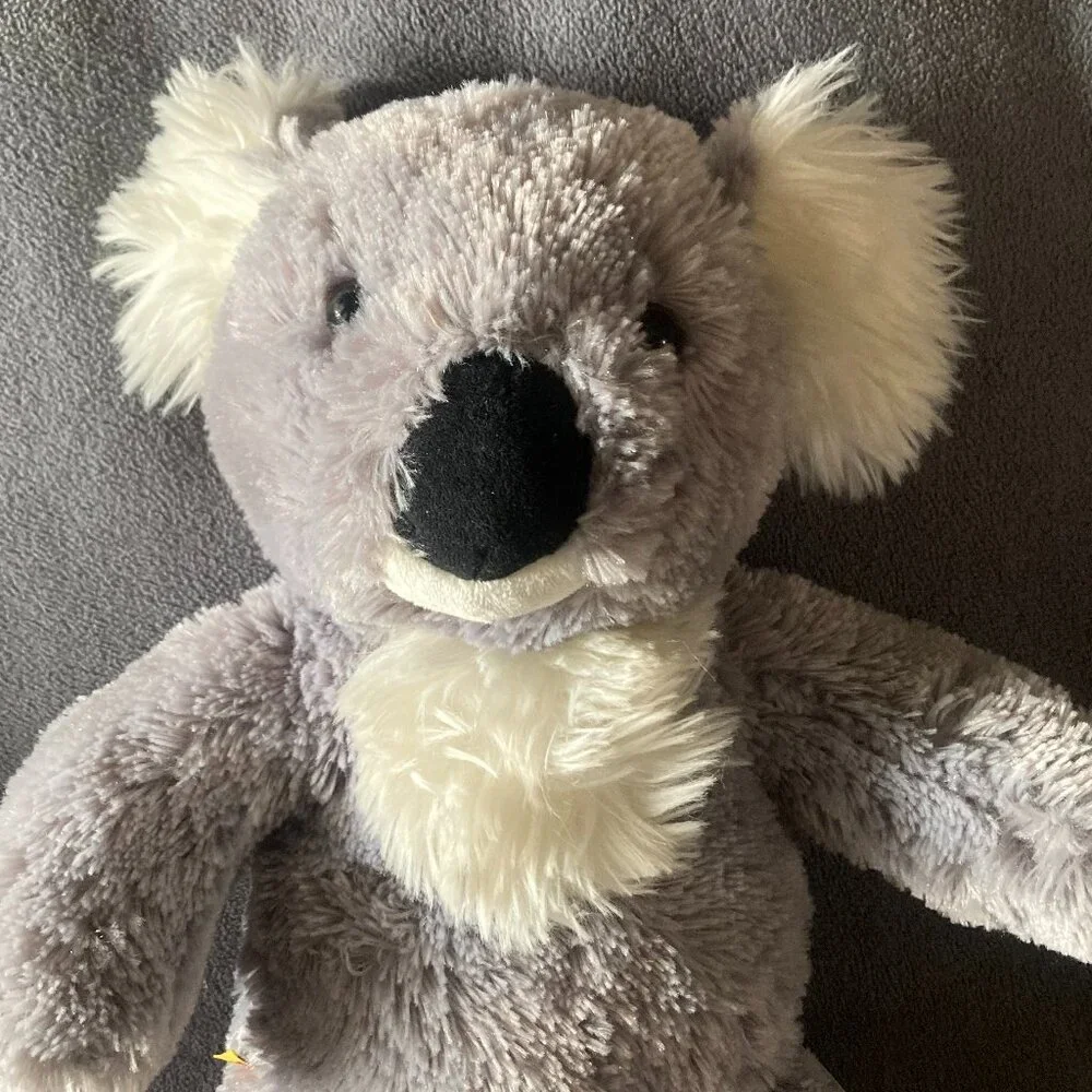 Build A Bear 16” Gray and White Koala Bear Plush